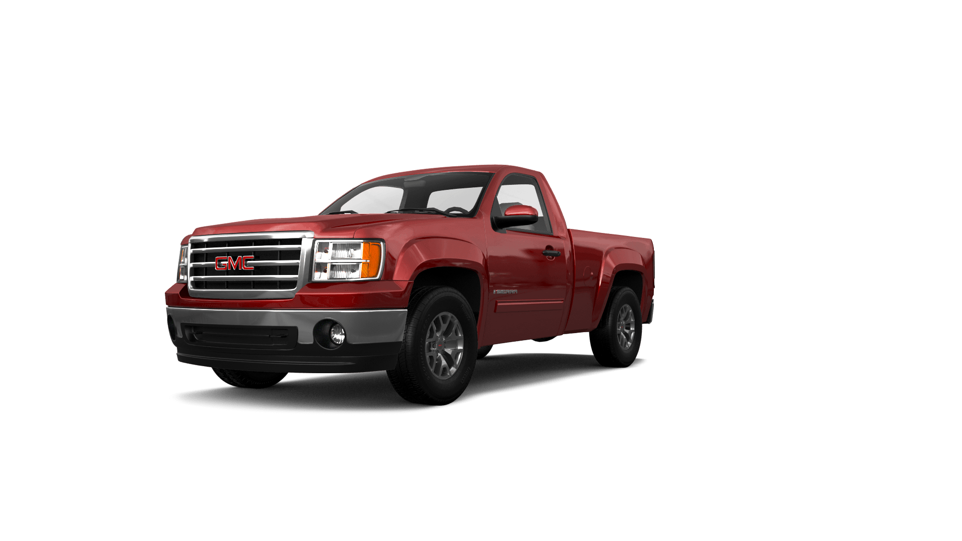 GMC Sierra 1500 Regular Cab 6.6 box 2 Door truck 2007-2013